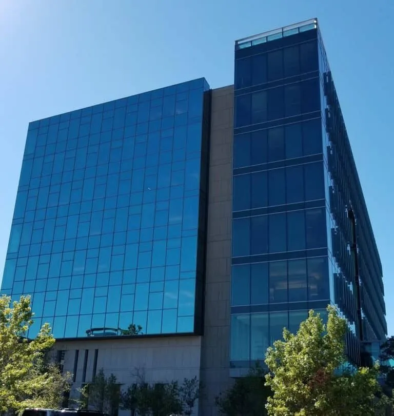 Glass office tower – Fortune 100 headquarters in Houston