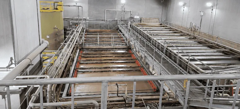 Maple Leaf Foods DAF (dissolved air flotation) plant, Hamilton, Canada — QEQI® cut ferric chloride dosing by 50%