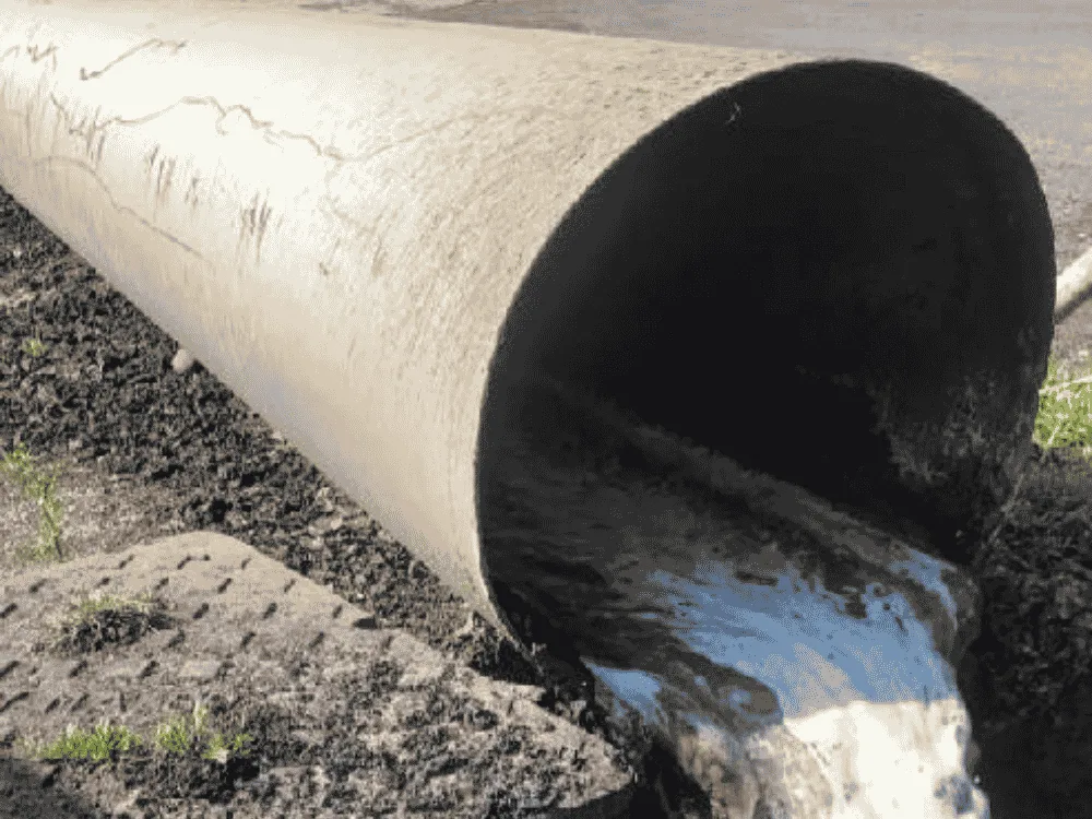 Luton WWTP centrate line after QEQI® — no new struvite scale