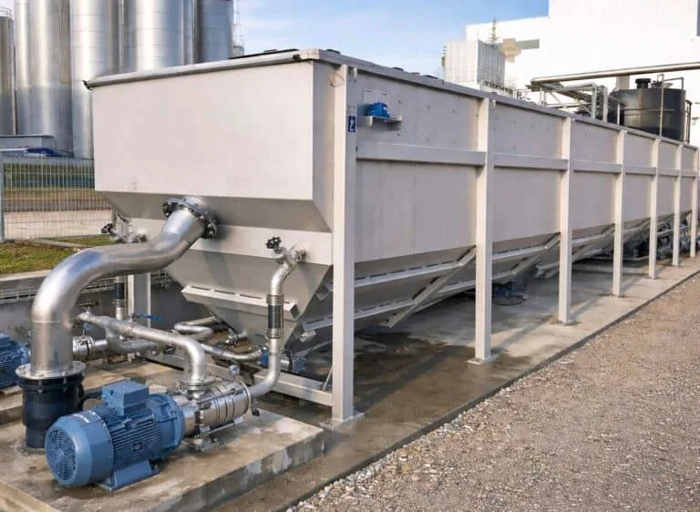 Wastewater flotation plant at Global Carni, Italy