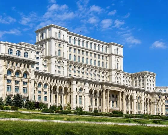 Palace of Parliament in Bucharest, Romania, QEQI® hot water pipework biofouling case study